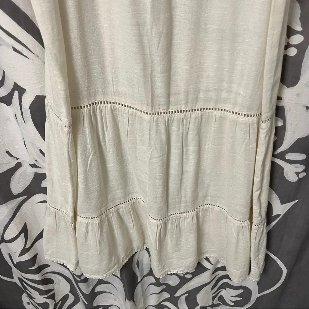 NWT Mumu Ambrose Midi White Dress - Picture 11 of 11
